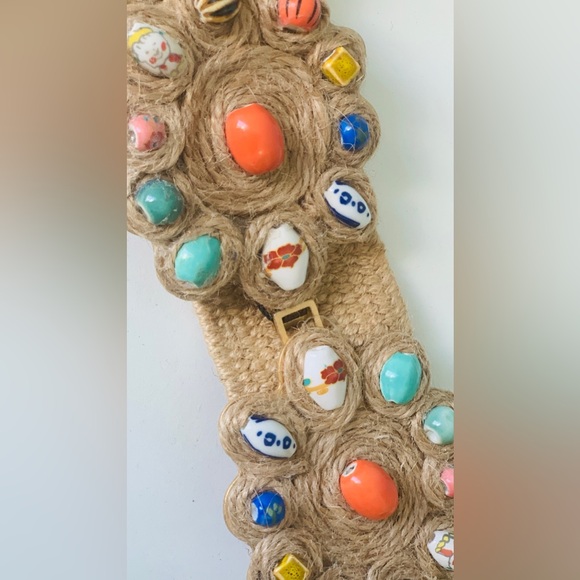 ZARA | Beachy and Boho beaded belt - Picture 1 of 4